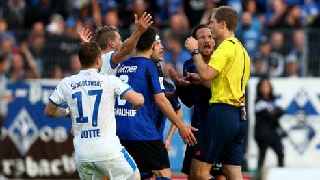 SF Lotte v Waldhof Mannheim  - 3. Liga Playoff Leg 1