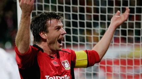Bernd Schneider war Kapitän von Bayer Leverkusen