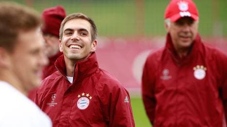 Die Bayern trainieren an der Säbener Straße