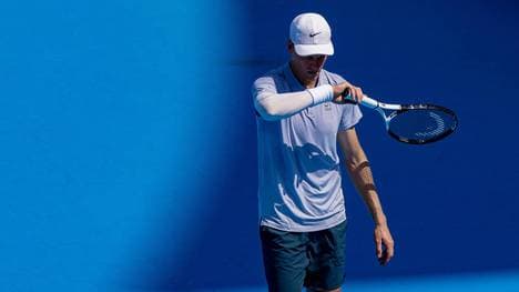 Jannik Sinner fühlte sich unwohl und musste aufgeben