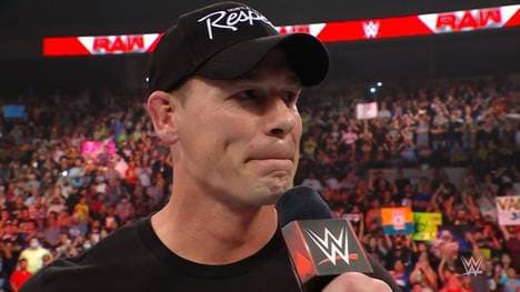 John Cena feierte bei Monday Night RAW eine emotionale WWE-Rückkehr