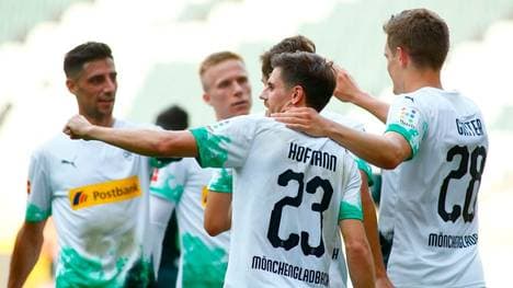 Jonas Hofmann (vorne) erzielte zwei Tore