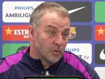 Vor dem Spiel gegen Elche sagt Barca-Trainer Hansi Flick, dass die Champions League der beste Wettbewerb ist. Er schwärmt vom letzten Spieltag.