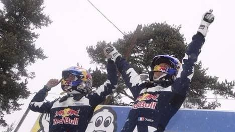 Sebastien Ogier fuhr gleich bei der ersten Rallye für Ford zum Sieg