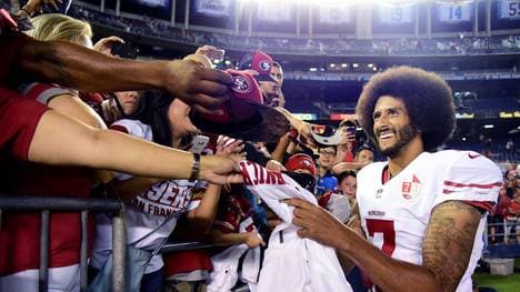 Colin Kaepernick kämpft bei den 49ers um einen Kaderplatz