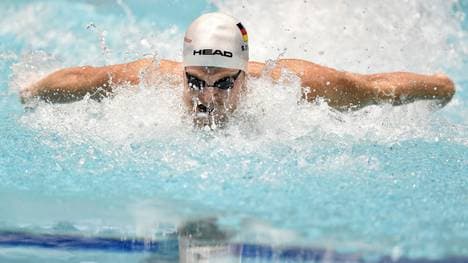 Steffen Deibler landete mit der Lagenstaffel auf Rang fünf