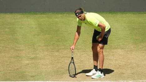 Alexander Zverev mit Beschwerden beim Turnier in Halle