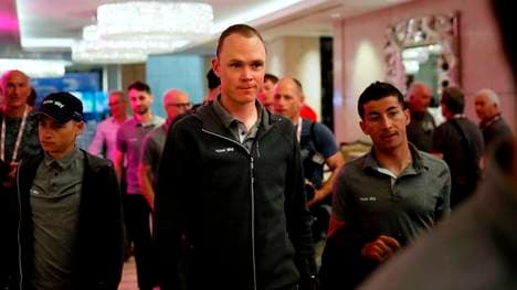 Chris Froome startet als Top-Favorit in den Giro d'Italia