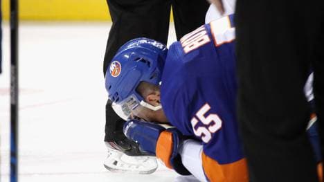 Johnny Boychuk verletzte sich im März am Auge 