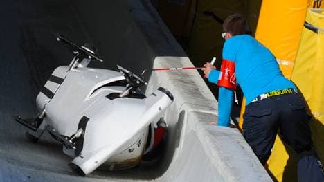 Bereits bei Olympia gab es zahlreiche Stürze auf der Bahn in Whistler