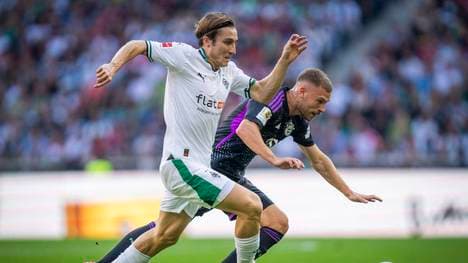 Rocco Reitz feierte ausgerechnet gegen Joshua Kimmich und den FC Bayern sein Startelf-Debüt