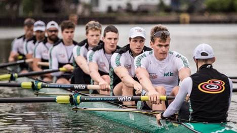 Der Deutschland-Achter setzte sich gegen Großbritannien durch