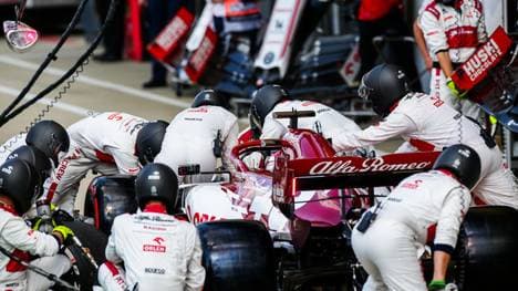 Kimi Räikkönen war mit der Leistung seines Ingenieurs unzufrieden