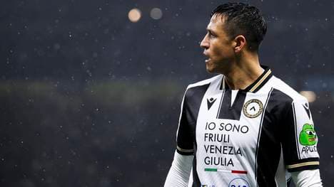 Alexis Sánchez trägt wieder das Trikot von Udinese Calcio