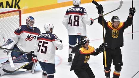 Deutschland - USA Eishockey