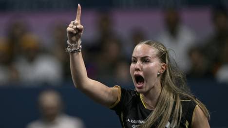 Annett Kaufmann überzeugte in Paris