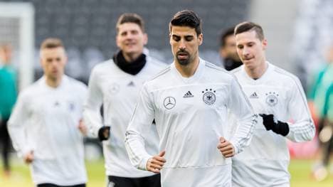 Sami Khedira (vorne) hat seine muskulären Probleme überwunden