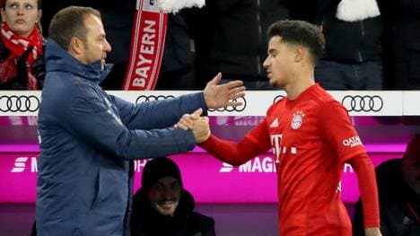 Philippe Coutinho (r.) steht unter Hansi Flick eher selten in der Startelf