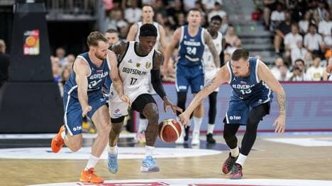 Wieder dabei: Dennis Schröder beim Test gegen Slowenien