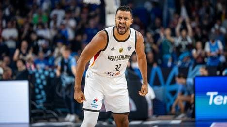 Im Finale: Johannes Thiemann und das DBB-Team
