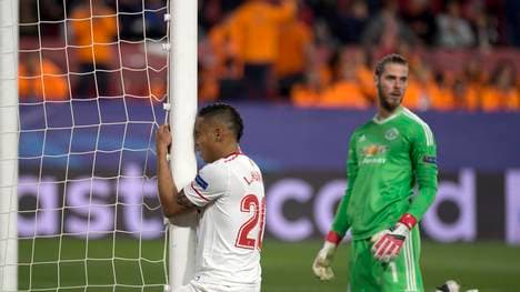 David De Gea rettete mit einigen Paraden Manchester United vor einer Niederlage in Sevilla