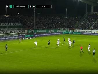 SC Preußen Münster - FC Erzgebirge Aue: Tore und Highlights | 3. Liga