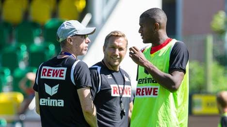Trainer Peter Stöger verrät Details zu Anthony Modestes Abgang