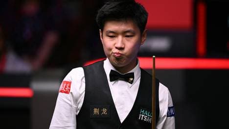 Auch in der dritten Session präsentierte Zhao sich stark