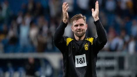 Niclas Füllkrug war nach dem BVB-Sieg gegen Hoffenheim zu Scherzen aufgelegt