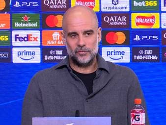 Vor dem Champions League Achtelfinal Rückspiel spricht City-Trainer Pep Guardiola auf der Pressekonferenz über das bevorstehende Duell mit Real Madrid. 