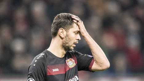Aleksandar Dragovic zeigte gegen Atletico Madrid eine schwache Partie