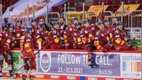 Die Düsseldorfer EG setzte sich gegen Wolfsburg durch