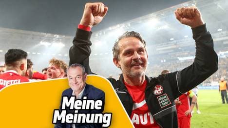 Dirk Schuster ist mit dem 1. FC Kaiserslautern auf Erfolgskurs