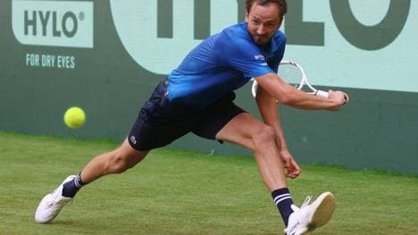 Erster Halbfinalist in Halle: Daniil Medwedew