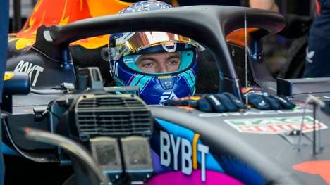 Max Verstappen bekam noch einen nachträglichen Giftpfeil von George Russell ab
