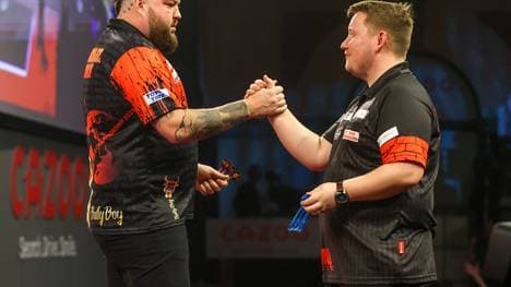 Martin Schindler lieferte Vize-Weltmeister Michael Smith ein packendes Duell