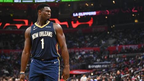 Zion Williamson fehlt den New Orleans Pelicans vorläufig