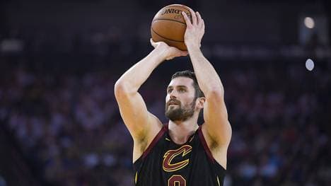 Kevin Love während eines NBA-Spiels