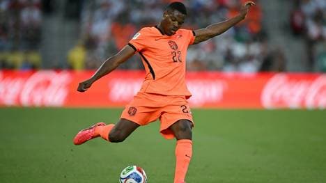 Denzel Dumfries bei der WM