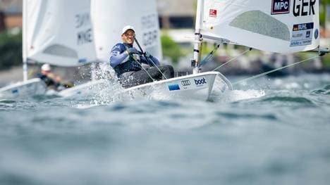 Philipp Buhl segelte auf Rang zwei