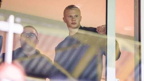 Erling Haaland war beim BVB zuletzt verletzungsbedingt zum Zuschauen verdammt
