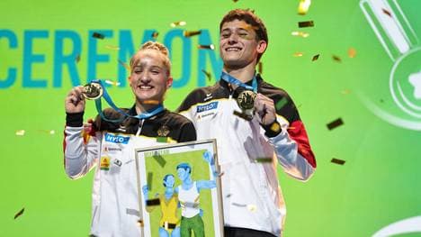 Karina Schönmaier und Timo Eder gelang Historisches