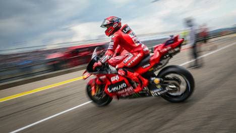 Am Traingstag Dritter: Marc Márquez