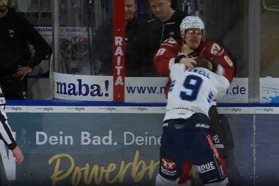 Erst fliegt die Scheibe - dann die Fetzen