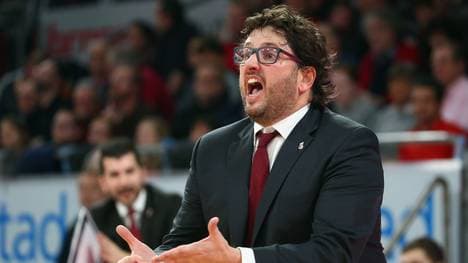 Bambergs Trainer Andrea Trinchieri warnt vor Dijons Topscorer Steven Gray