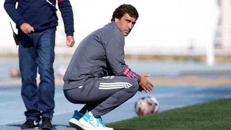 Raúl trainiert RM Castilla, die Reservemannschaft von Real Madrid
