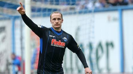 Sven Michel erzielte alle drei Tore für den SC Paderborn