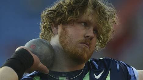 Ryan Crouser stellte einen neuen Rekord auf