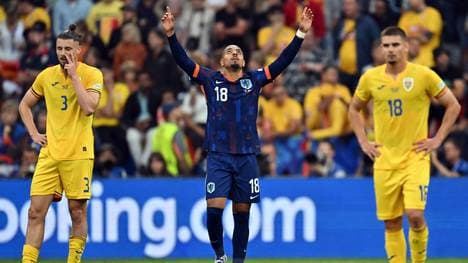 Donyell Malen nutzte seine Konterstärke gegen Rumänien aus