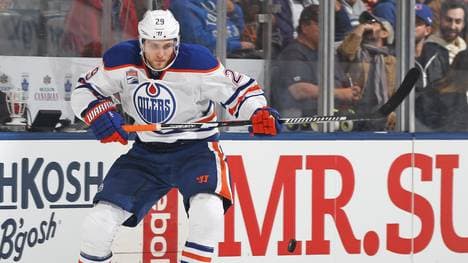 Leon Draisaitl erzielte gegen die Islanders einen Treffer